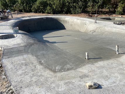 Gunita para piscinas tipo playa